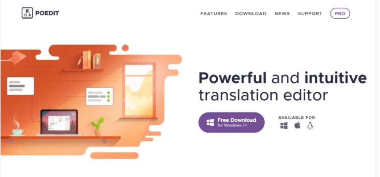 poedit app to translate wordpress